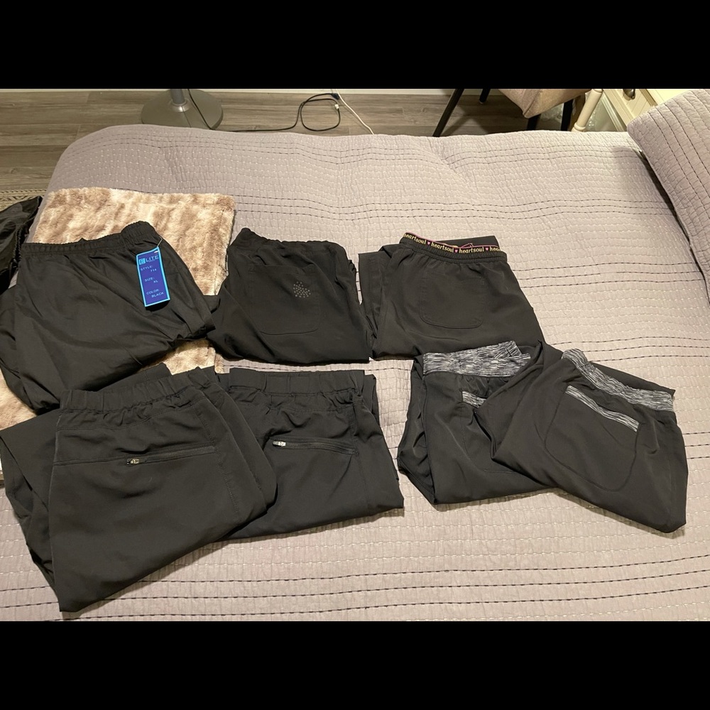 XL , women’s scrub pants , Dickies & Heartsoul brand